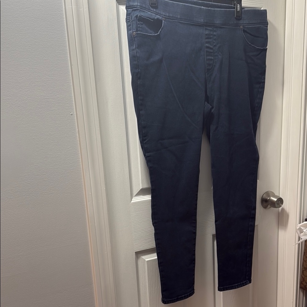 Gloria Vanderbilt Navy Slimming Jeggings / Jeans